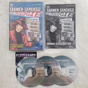 PC / Mac Spiel: Carmen Sandiego La Trilogie - 2004 - Floto Games - Bild 1 von 2
