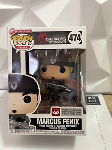 Funko 474 Gears of War Marcus Fenix codice digital GOW - Picture 1 of 9