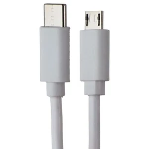 C2W (3.3-ft) Micro-USB to USB-C Charge/Sync Cable - White (OE-CBX013-3) - Picture 1 of 4