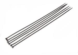 1000 X black cable zip ties strap nylon 15 inch 375mm - Picture 1 of 1