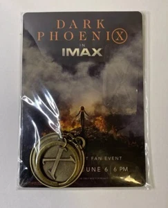X-Men Dark Phoenix Opening Night Exclusive Keychain IMAX Marvel Collectible - Picture 1 of 2