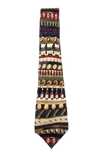 VGUC Tabasco Neck Tie 100% Silk Multi-Colored Novelty Collection - Picture 1 of 5