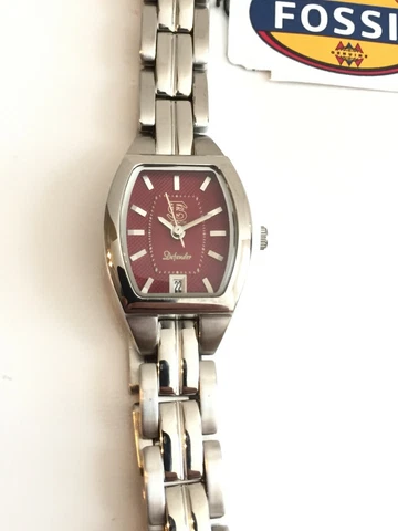 FSU Florida State Seminoles Watch Women's Fossil 3 Hand Date Wristwatch LI3013 Cover