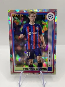 2022-23 Topps Merlin Chrom UEFA Frenkie De Jong Atomrefraktor #/250 - Bild 1 von 1