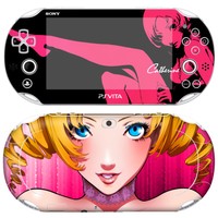Skin Decal Sticker For PS Vita Slim PCH-2000 Series Console - Catherine #02+Gift