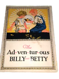 1923 Van Camp's Pork & Beans Advertising Children's Book Adventurous Billy Betty - Picture 1 of 8