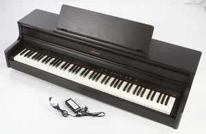 Roland HP-704-DR Digital Piano - Cracks - Stand, Pedals, & Bench Not Included - Picture 1 of 7