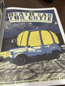 SCHÖN! Death Cab For Cutie. Redmond Wa 2009. 11x14 Kunstdruck Poster. Versand kostenlos! - Bild 1 von 4