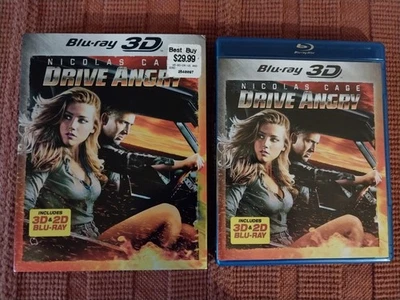 Drive Angry (Blu-ray + Blu-ray 3D) NEW, Sealed - Image 1 of 3