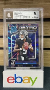 2024 Panini Donruss Rated Rookies Michael Penix Jr. Beckett 9 - Imagen 1 de 2
