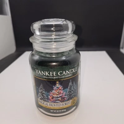 Yankee Candle Magical Frosted Forest — 22 oz — Brand New - - Image 1 of 4