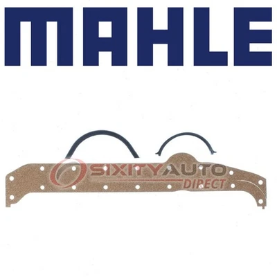 MAHLE Oil Pan Gasket Set for 1975-1986 Pontiac Am Bonneville Firebird Grand nv Foto 1 de 4