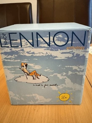 John Lennon ANTHOLOGY 4-CD Boxset + Book **Very nice condition** The Beatles  Foto 1 de 4