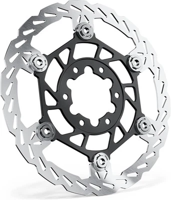 Kit de rotor de freno trasero de gran tamaño y adaptador para bicicleta eléctrica todoterreno TALARIA STING 220 mm Foto 1 de 4