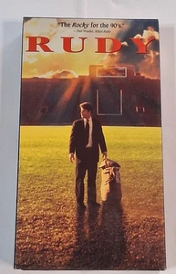 Rudy 1994 VHS Starring Sean Astin, Ned Beatty - Picture 1 of 9