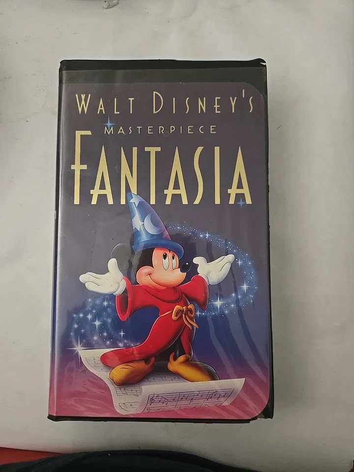 Walt Disney's Masterpiece Fantasia VHS CLASSIC MOVIE TAPE Mickey Mouse - Image 1 of 1
