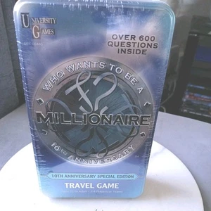 Who Wants to Be a Millionaire travel game 10th anniversary special edition NEW - Picture 1 of 6