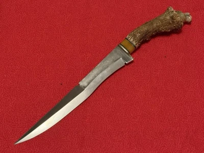 Cuchillo Bowie personalizado grande desconocido Foto 1 de 4