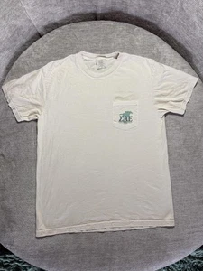 Sigma Alpha Epsilon Shirt Mens Large Comfort Colors Pocket Tee Founders Day 2025 - Picture 1 of 10