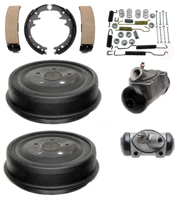 Brake Shoe Drum kit springs wheel cylinder Dodge Dart Barracuda 1965-1969 FRONT - Image 1 of 4