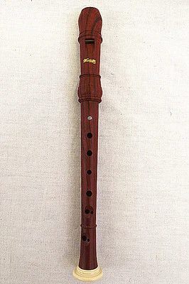 WOODNOTE Wood Simulated & Ivory Twin Color Sopranino Recorder-Baroque Fingering+Chart+Bag