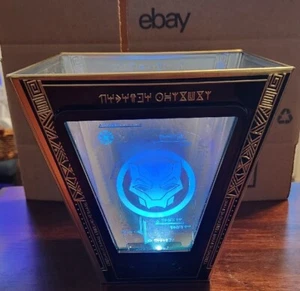 TESTED Wakanda Forever Black Panther 2 AMC Theatre LIGHT UP Popcorn Tin Bucket - Picture 1 of 7