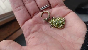 Original Fossil Retro Charm Anhänger Frosch - Bild 1 von 7