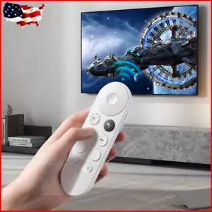 G9N9N Remote Control Bluetooth-Compatible Voice for Google TV Chromecast 4K Snow - Picture 1 of 11