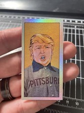Donald Trump Iconic Custom Cigarette Card Refractor