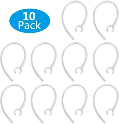 10件装透明耳钩适用于Plantronics Voyager Edge Mobile蓝牙小号 — 第 1/4 张图片
