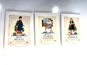 American Girl Meet Molly Book 1,2 and 3 Bundle of 3 Books - Picture 1 of 14