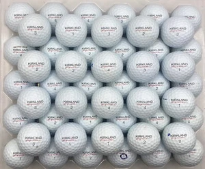 Kirkland White Golf Balls - Lot of 50 - 3A Very Good - Picture 1 of 1