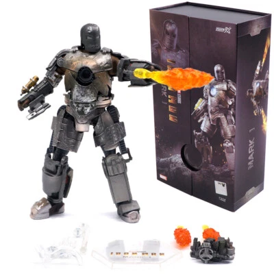 ZD TOYS IRON MAN Mark I MK1 Marvel Avengers 18cm Action Figure Kids Toys Gifts - image 1 of 4