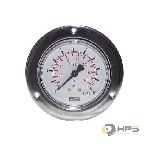 WIKA Einbaumanometer großer Frontring Schalttafeleinbau Manometer Vakuummeter - Bild 1 von 1
