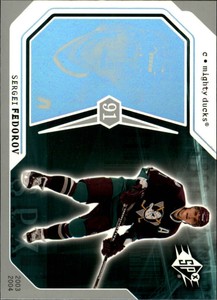 2003-04 SPx Hockey #3 Sergei Fedorov