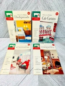VINTAGE 60er JAHRE SINGER NÄHEN BIBLIOTHEK BÜCHER, SET MIT 4 BÜCHERN - Bild 1 von 7