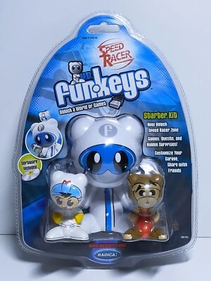 Kit de inicio UB Funkeys Speed Racer con chimenea 2007 Mattel Radica NUEVO sellado Foto 1 de 4