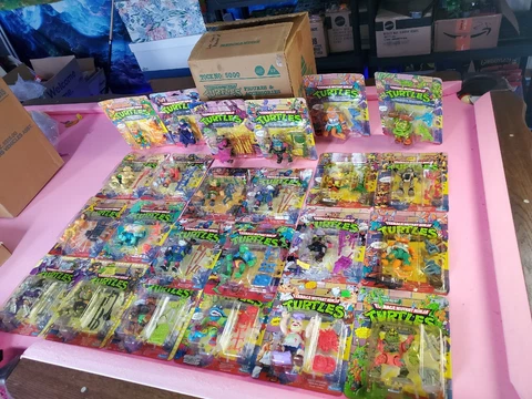Teenage Mutant Ninja Turtles 1990- Factory Case Of 24 Splinter Dirtbag Tragg Vtg Cover