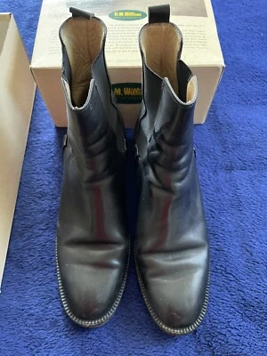 Bota RM Williams Damas St Clair Tacón Bloque: Negra Talla 9 Foto 1 de 4