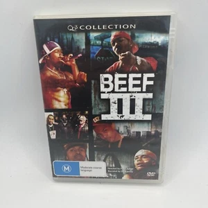 Beef 3 III - DVD, 2005 Nelly T.I. The Game Chingy Twista Bone Thugs N Music Dvd - Picture 1 of 3