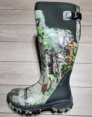 LACROSSE 376005 AlphaBurly Pro 18” Realtree Xtra Green Hunting Boot Size 7 Camo - Image 1 of 4