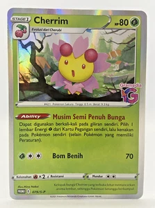 Special Pokemon TCG Indonesia Cherrim Gramedia Stamp Promo 079/S-P  - Bild 1 von 5