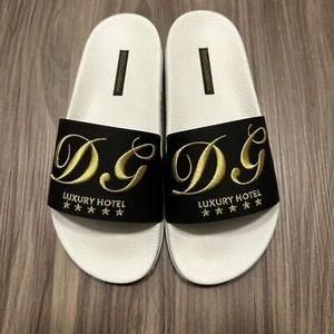 New Dolce & Gabbana Unisex Slides EU40 - Picture 1 of 9
