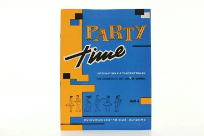 Party Time Internationale Tanzrhythmen fur Akkordeon Heft 4 - Image 1 of 4
