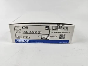 OMRON MY4N 100/110VAC 10EA 1 CAJA ENVÍO RÁPIDO GRATUITO - Imagen 1 de 2