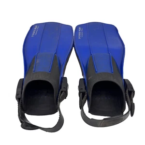 Power Play International Divers Open Heel Dive Fins Size Small - Picture 1 of 12