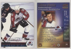1998-99 Pacific Paramount Silver Adam Foote #54