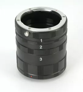 Macro Extension Tube Ring for Olympus E620 E610 E520 E500 - Picture 1 of 3