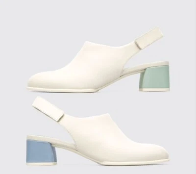 Mulas de cuero Camper Twins con tirantes para mujer talla EU 40 / US 9,5 Foto 1 de 4