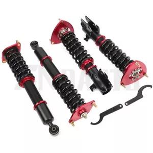 Coilovers For 2008-14 Subaru Impreza WRX Shocks Suspension Spring Kit Adj Height - Picture 1 of 9